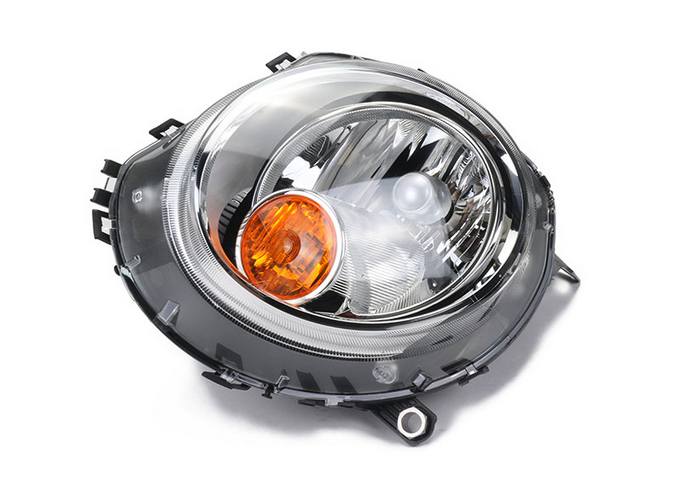 Mini Headlight Assembly - Driver Side (Halogen) 63122751869